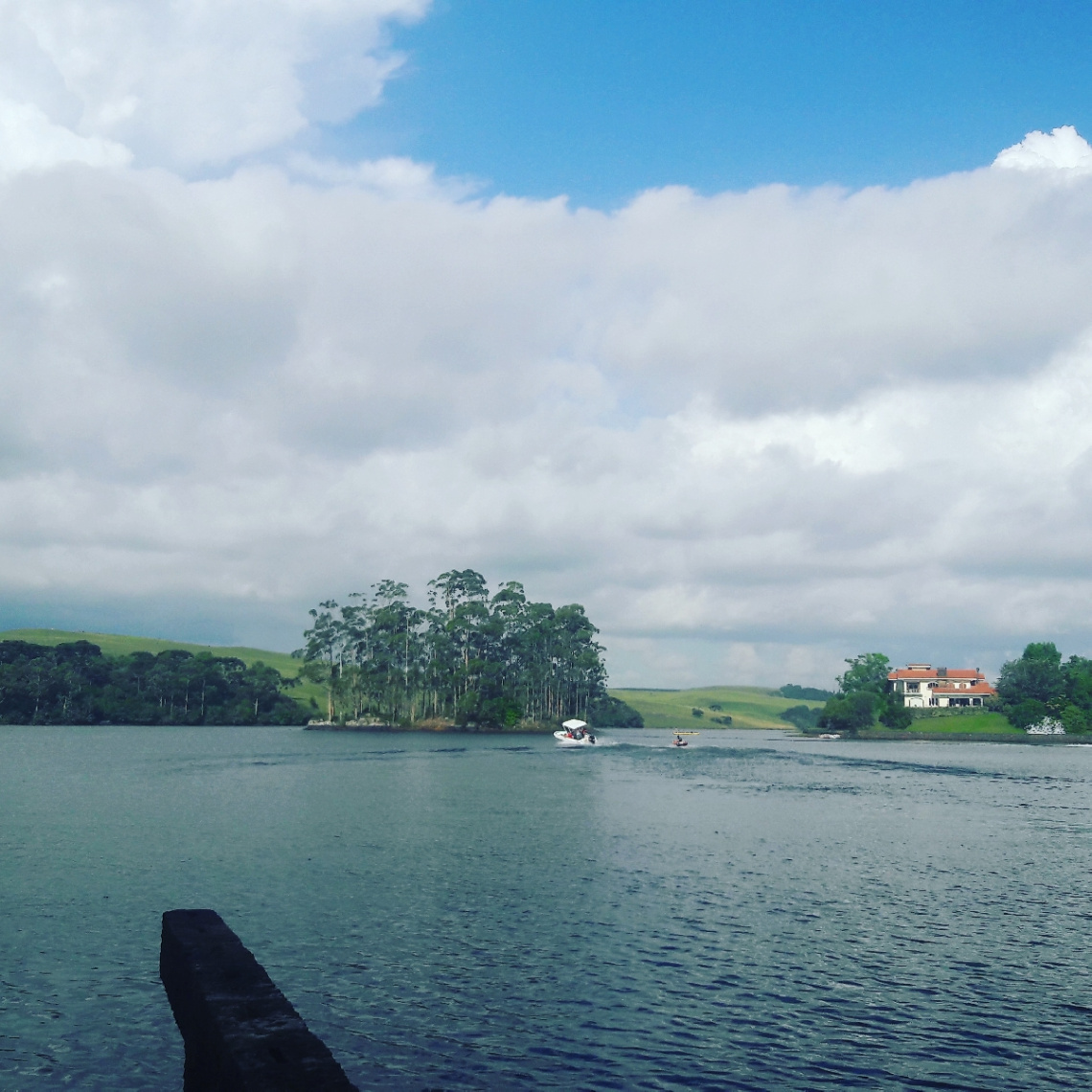 Entardecer no Salto.