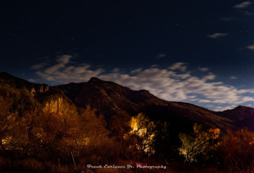 LAST NIGHTS MOONRISE FROM TUCSON ARIZONA