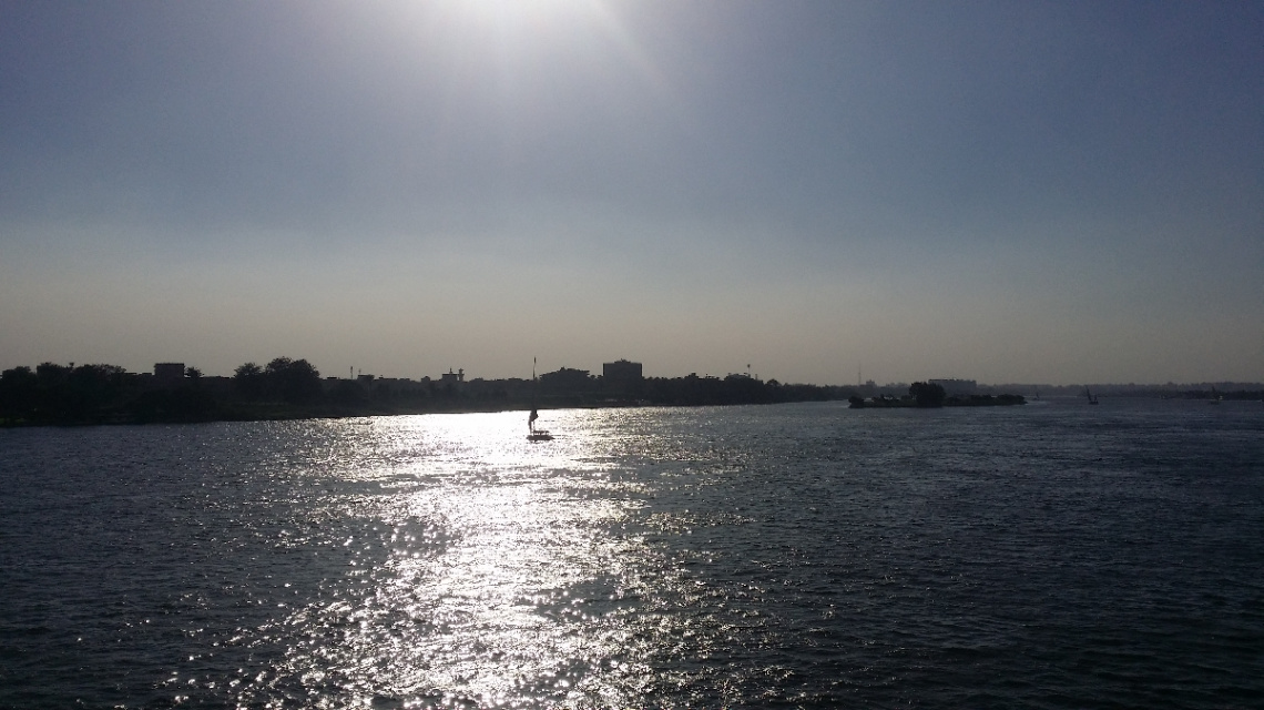 Egypt  - Cairo - Nile river Sunset