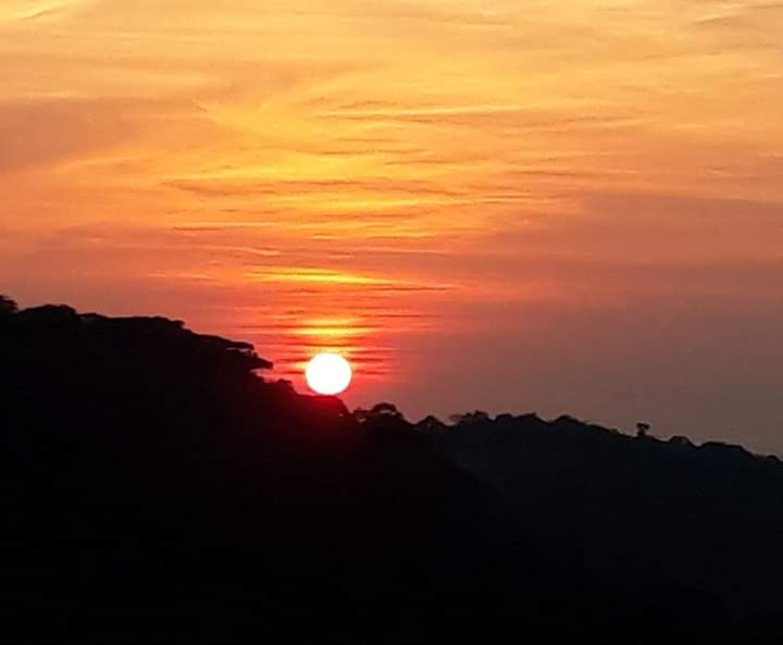 Pôr do Sol.