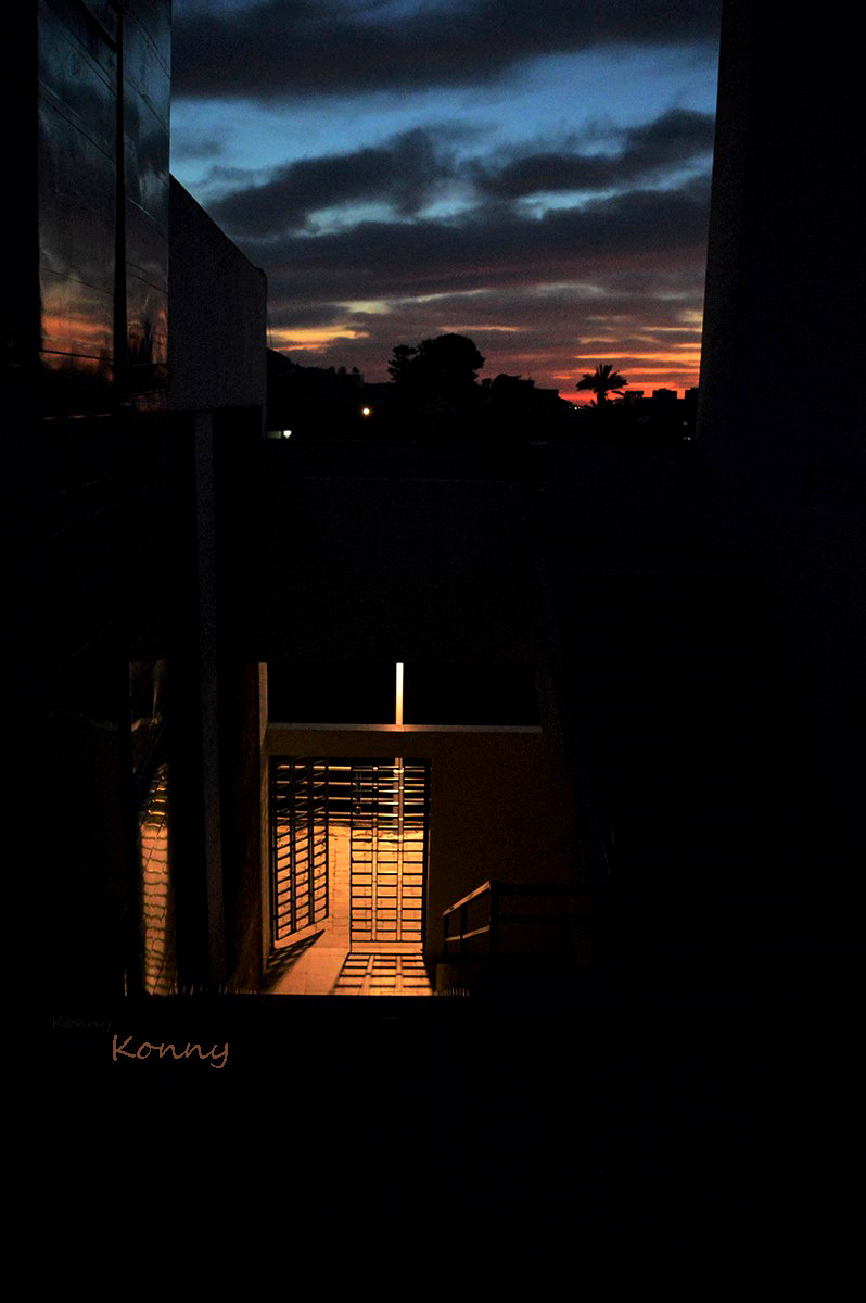 sunset - different view ...