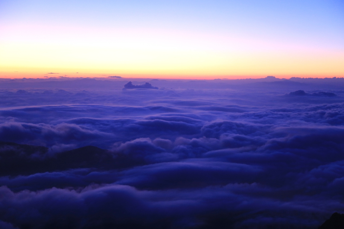 Blue clouds