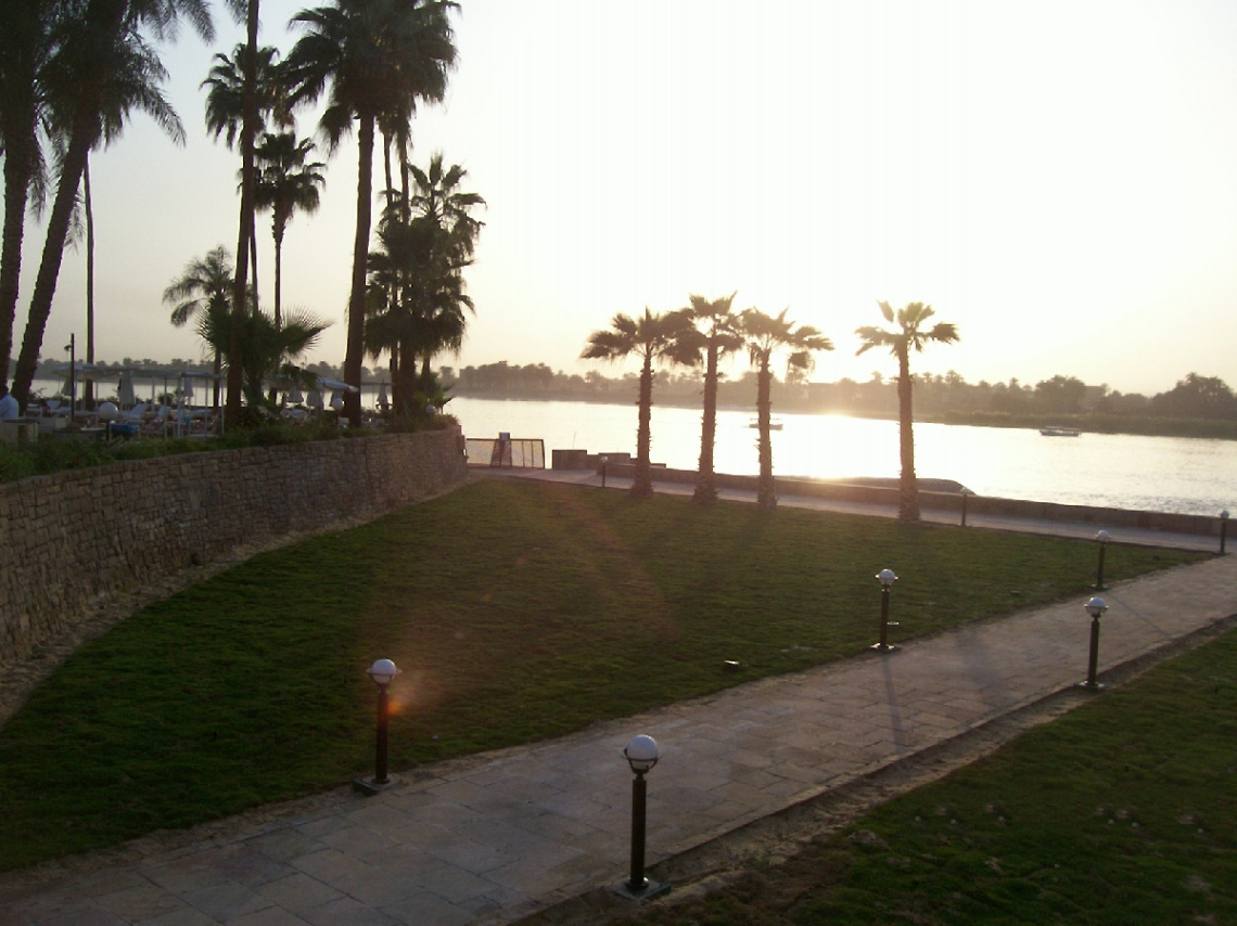Egypt - Luxor - sunset 
