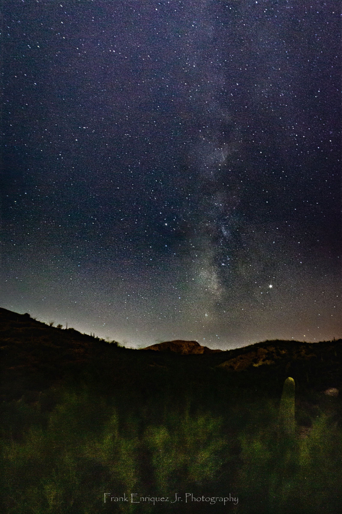 SONORAN DESERT FALL MILKY WAY