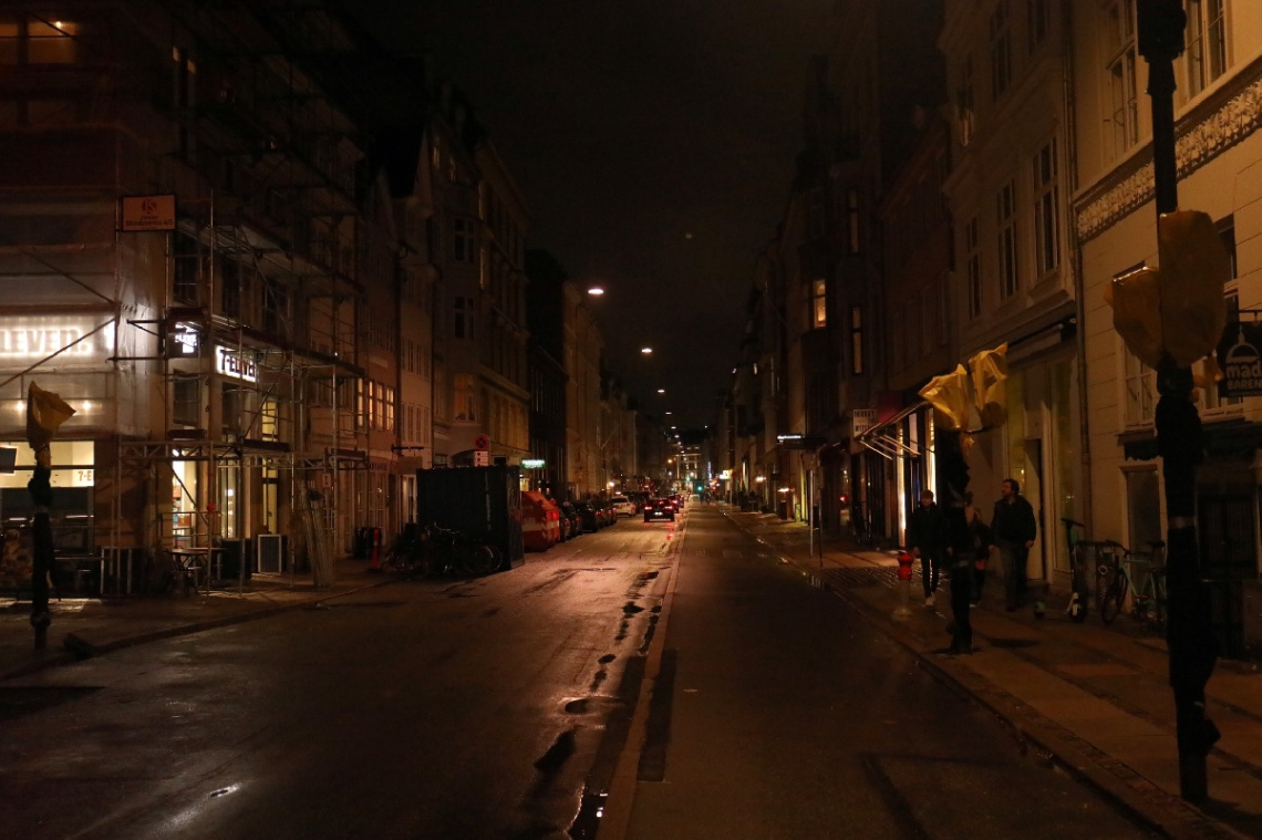 Copenhagen Streets By Night.- 2019 - 7