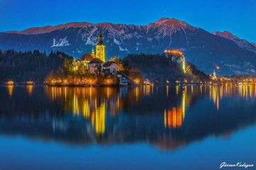 bled lake slovenia