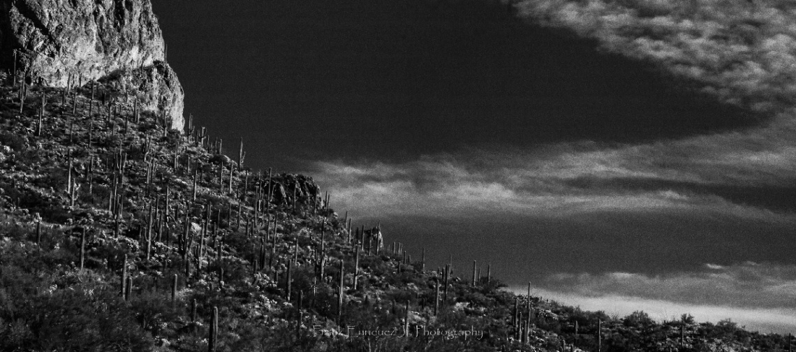 Gates Pass Panorama In Tucson Arizona