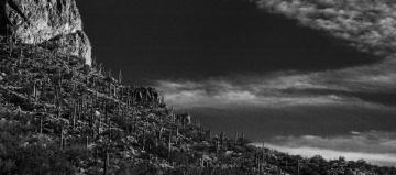 Gates Pass Panorama In Tucson Arizona