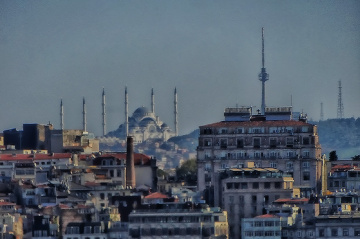 Süleymaniyeden Çamlıcaya Bakış
