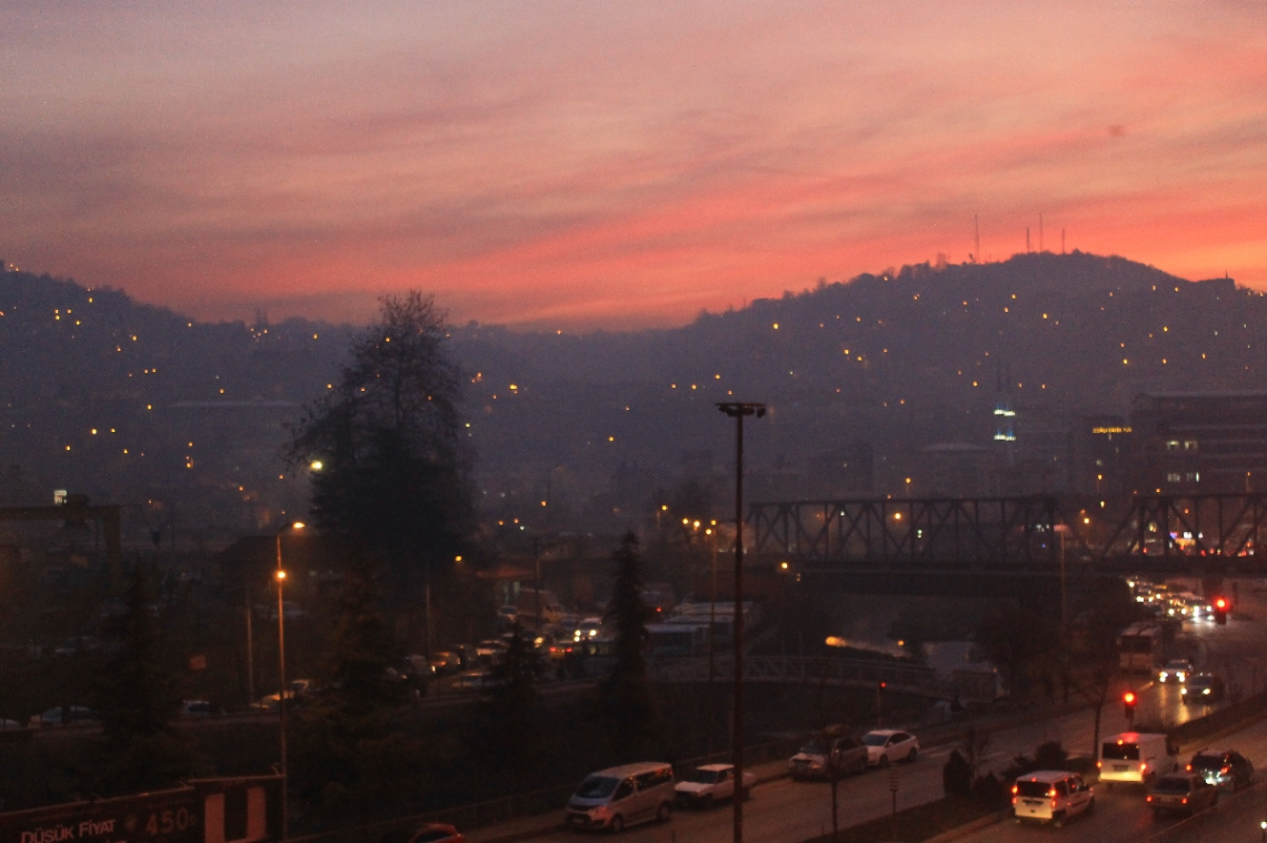 Bir akşamüstü Zonguldak