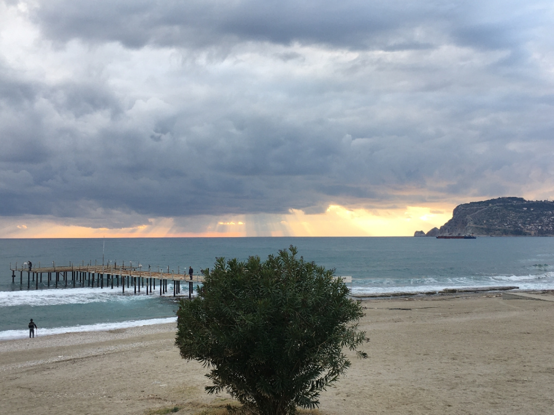 Alanya'ya cemre düştü