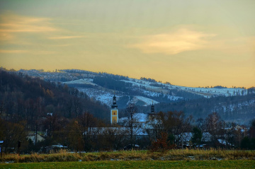 Evening on the border - Czech Republic