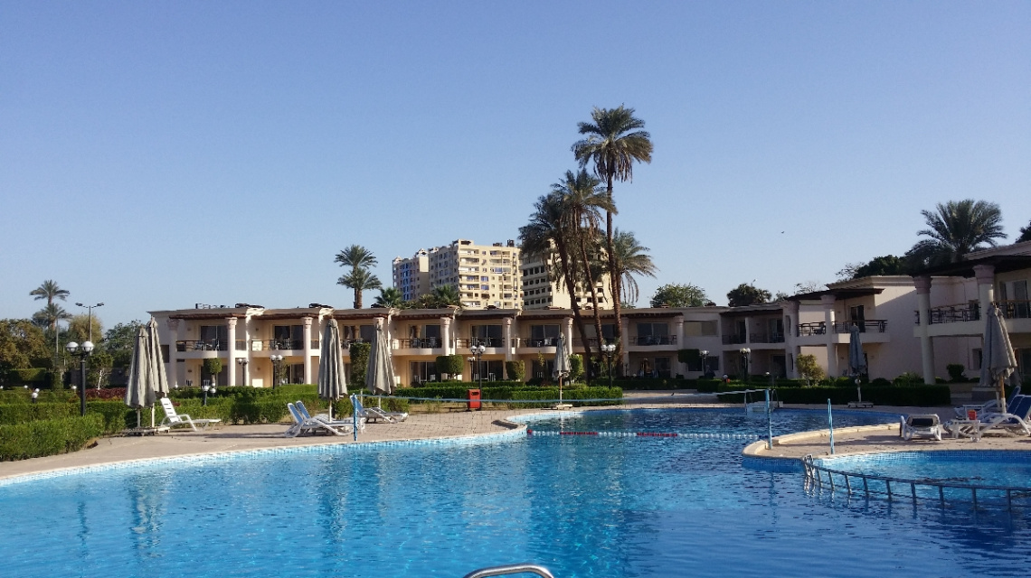 Egypt  - Aswan - sunny winter day