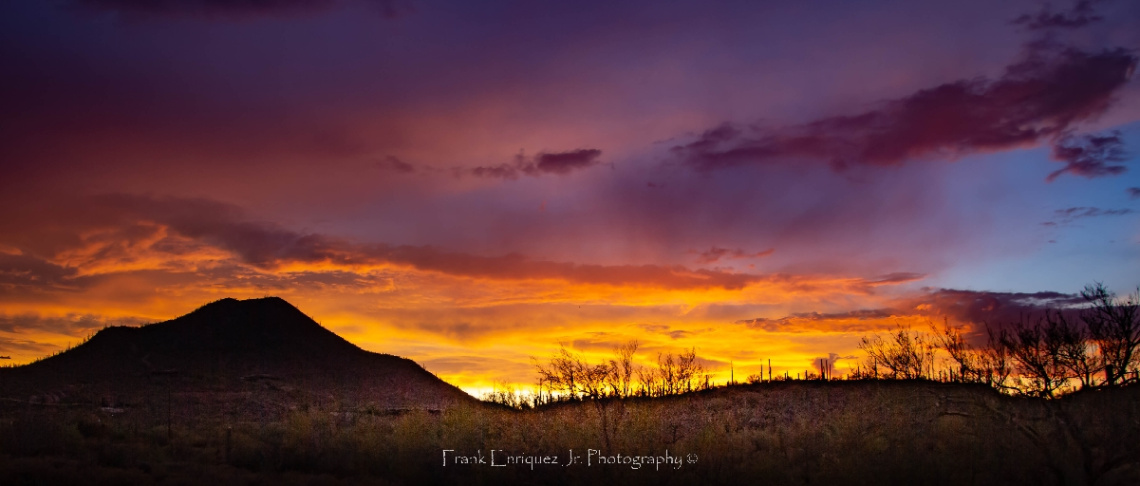 Pre-Summer Monsoon Arizona Sunset