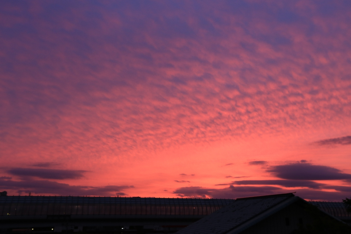 Sunset sky
