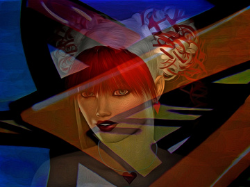 ACRYL/ FOTOMONTAGE 
