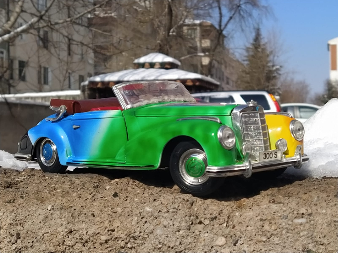 Miniciks Hayatlar  1955 Mercedes 300S 