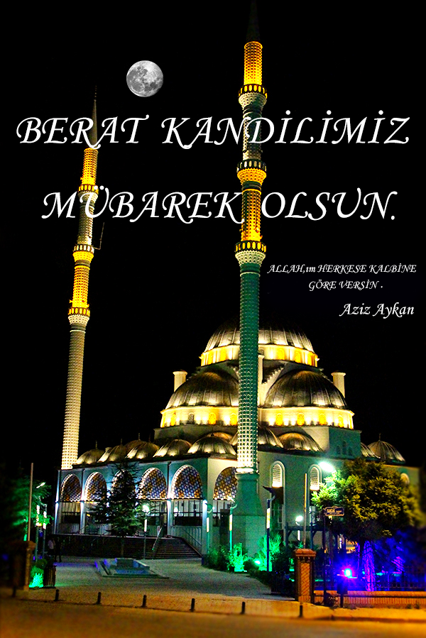 BERAT KANDİLİMİZ MÜBAREK OLSUN Grafimx AİLESİ..