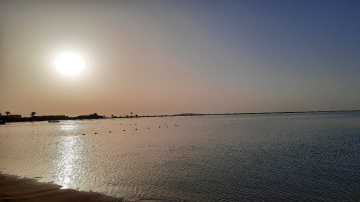 Egypt  - Hurghada - sunset 