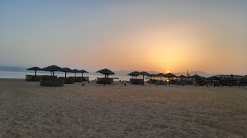 Egypt  - Hurghada - sunset 