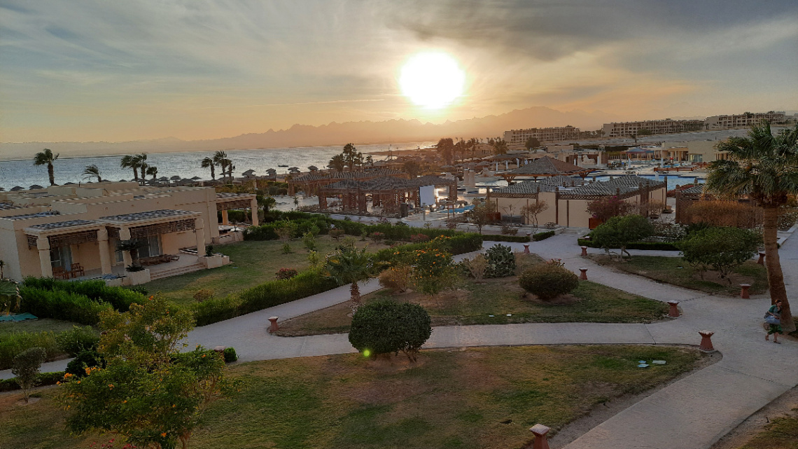 Egypt  - Hurghada  - Sunset 