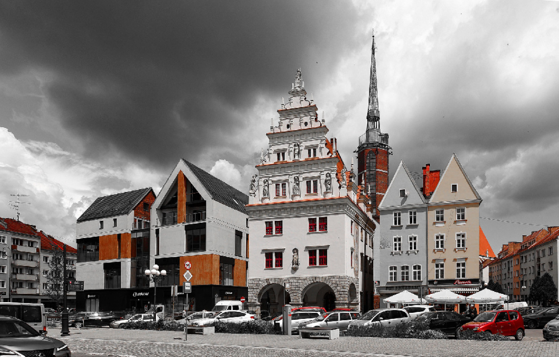 ... clouds, my town
