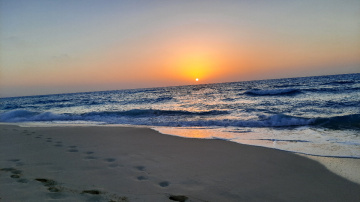 Egypt  - North coast  - Sunset 