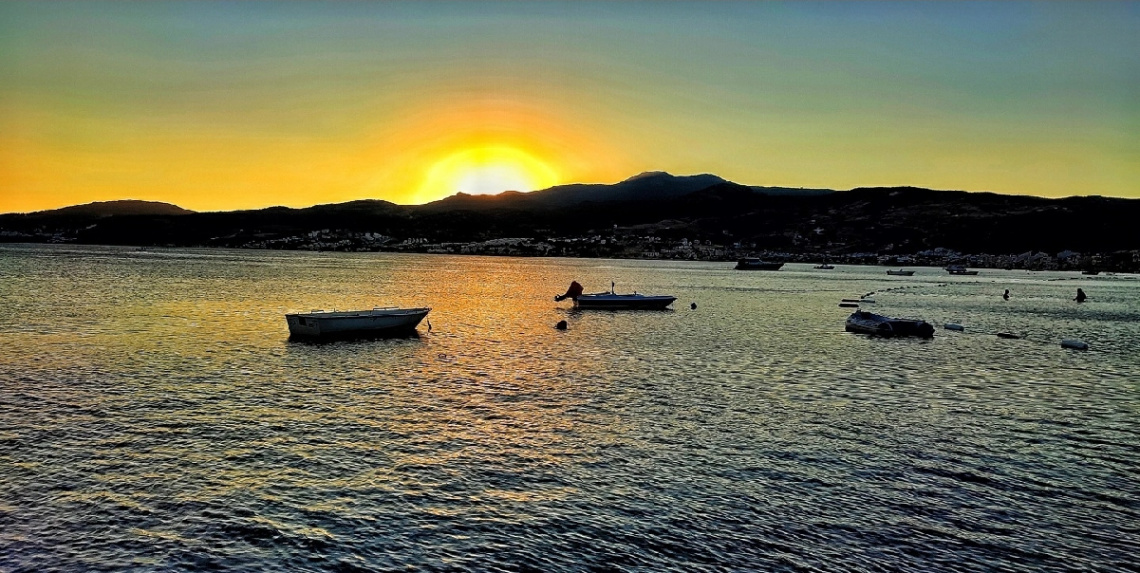 Çandarlı'da Günbatımı 