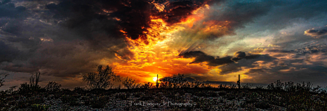 2021 TUCSON ARIZONA MONSOON SUNSET