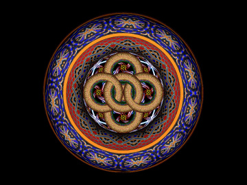 MANDALA FÜNF RINGE 