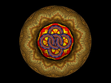 MANDALA FÜNF RINGE