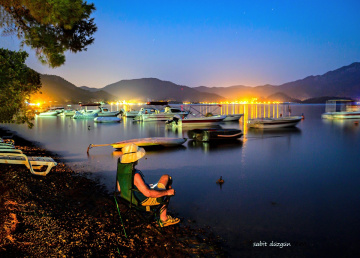 Gece Marmaris Çubucak Orman Kampı..