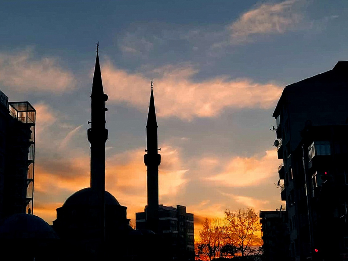 Miniciks Hayatlar  Silver Camiinde gün batımı 