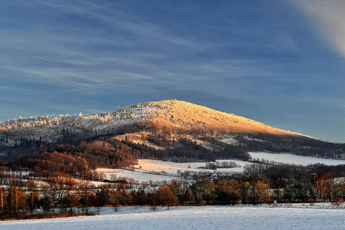 ... winter on the Polish-Czech border