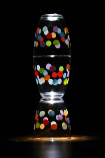 Fenerle  Bardaklarla Uzun Pozlama