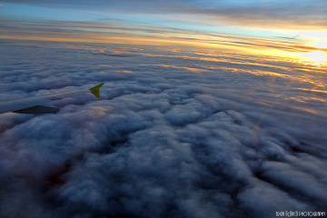 Flying Through Clouds
