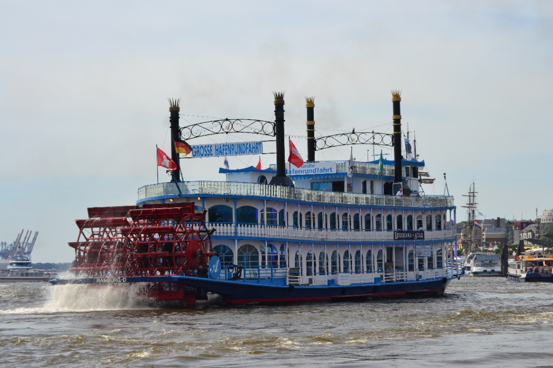Mississippi Boat - Port of Hamburg-