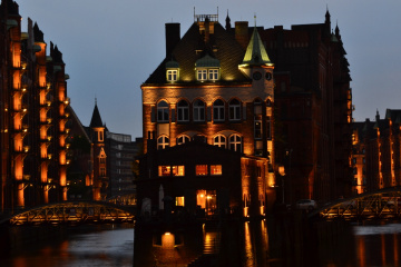 WASSERSCHLOSS Speicherstadt, Hamburg