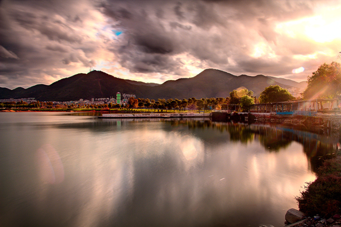 Dalyan Lagün Gölü. İZMİR