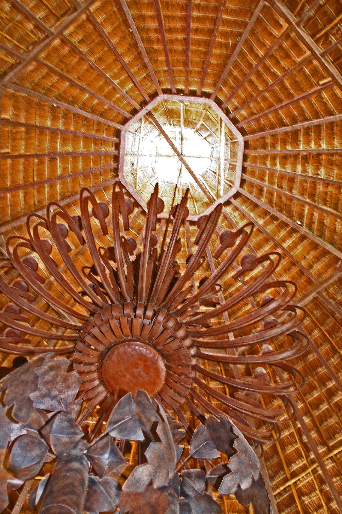 Skylight At The Sandos Playacar Resort In Playa Del Carmen Mexico