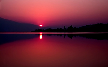 Sapanca'da Günbatımı