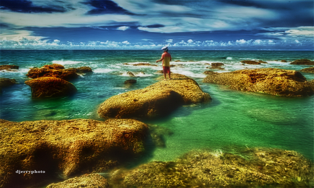 Fishing alone