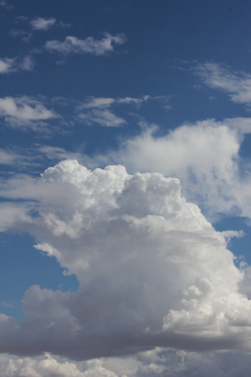 In The Clouds Over Arizona