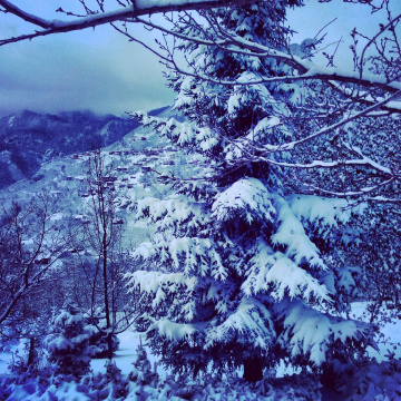 kış bakışı manzara