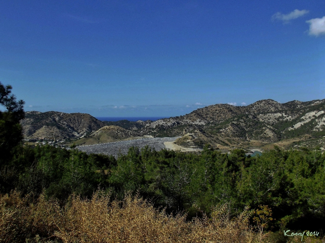 dam construction in North-Cyprus -- Baraj yapımı  KKTC