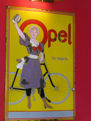 Altes Reklameschild