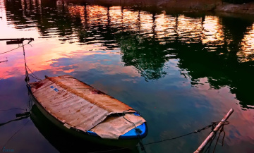 Boat on the river