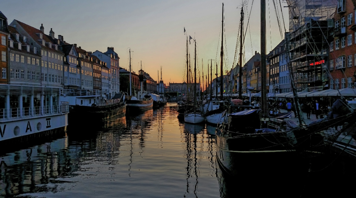 New Habour - Copenhagen - At Dusk...