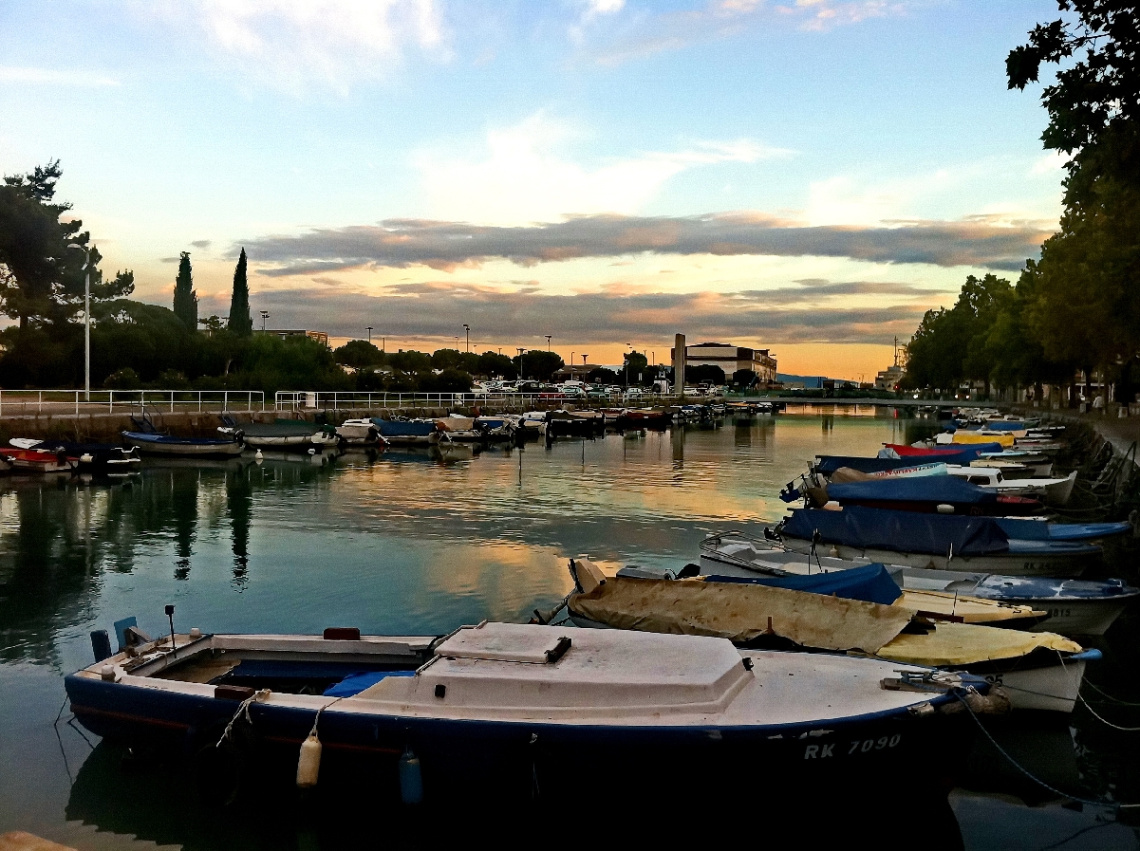 In the evening
