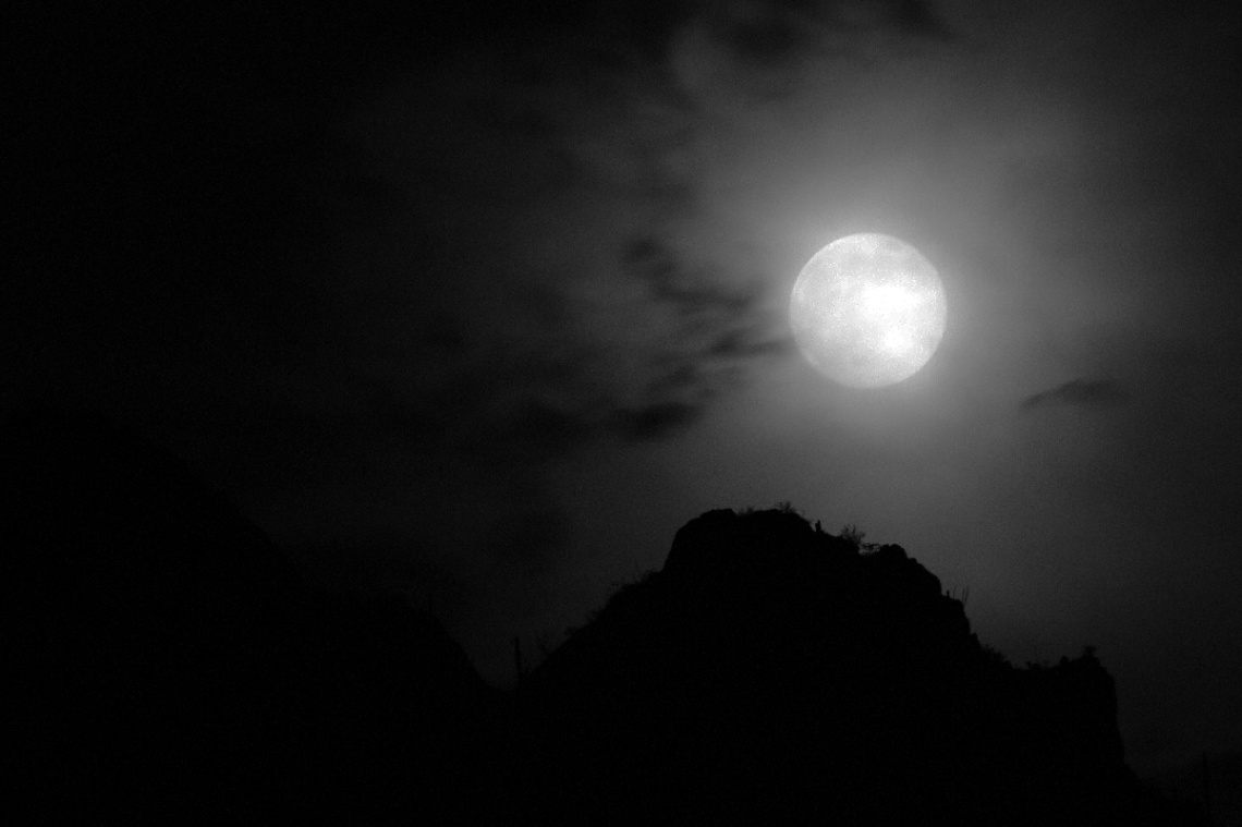 An Eerie Full Moon